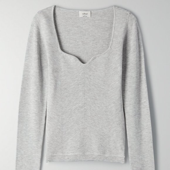 Sweaters - Wilfred Tuscany sweater, XXS, Healther light grey